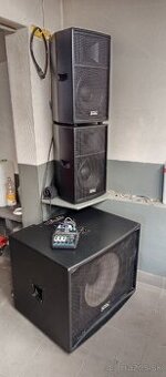 Predám aktivne reprobedne soundking 1200w