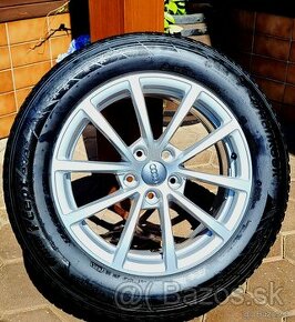 alu R17 5x112, (zimné pneu 225/60) orig. Audi A6