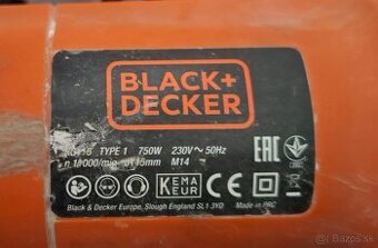 Karbobruska BLACK + DECKER