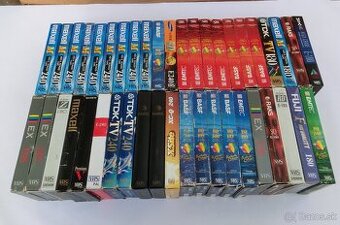 VHS VIDEOKAZETY