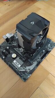 ASUS H410M-A + Intel I5 10400F + Chladič