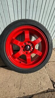 Japan Racing JR3 15x7 ET40 4x100/114 Red