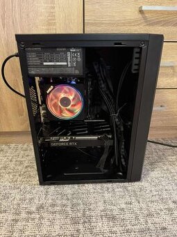 Herné PCčko Ryzen 5 3600X/ RTX 2060/ 16GB/ 500gb NvMe