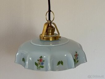 Starožitná kuchynská lampa sťahovacia.