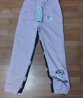 2x teplaky velk.128 - nove