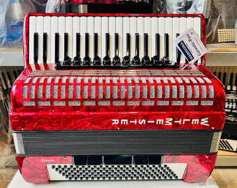 Predám NOVÝ akordeón WELTMEISTERS SAPHIR 120 BASOVÝ  - 11/5