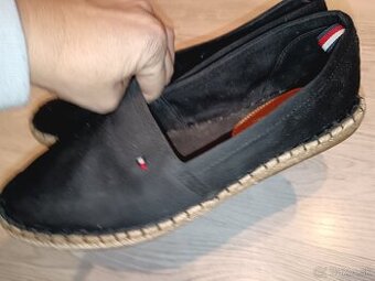 Espadrilky čierne veľ. 40 zn. Tommy Hilfiger