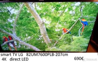 predám velký smart 4K TV LG- 207cm-aj iné