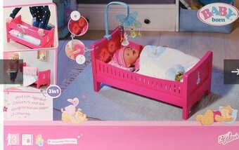 Postieľka Baby Born