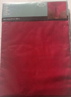 Vínovo-červený nový obrus 130  x  180 cm