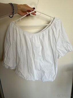 Zara dámska blúzka s odhalenými ramenami