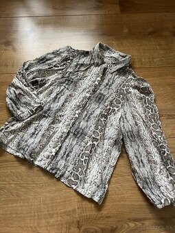 Blúzka s hadím vzorom