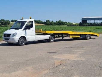 Mercedes Sprinter 3.0 V6 miniťahač + náves