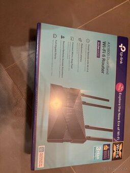 Predám nový Wi-Fi 6 router TP-Link Archer AX23 (AX1800)