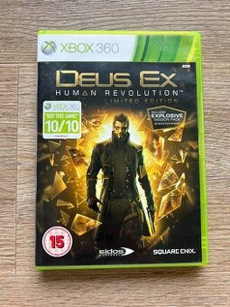 X Deus Ex Human Revolution na Xbox 360 a Xbox ONE / Series X