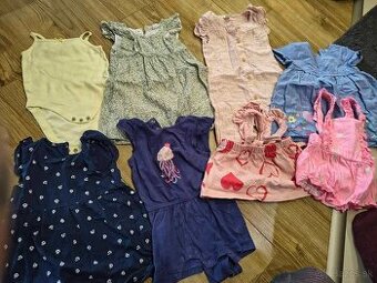 Detské šaty pre dcérku do 1 roka