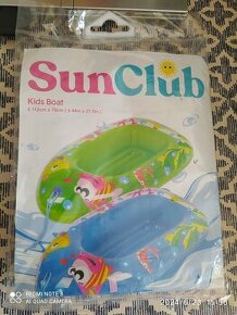 Nafukovacie lopty, čln
