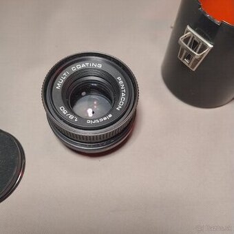 Pentacon 50mm 1.8 electric - Perfektný stav