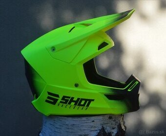 prilba helam shot MIPS žltá fluo matná.