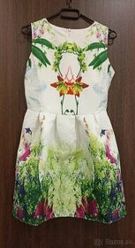 Kvetované šaty - 1