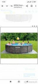 Kompletný bazénový set - bazén Intex 4.57x1.22