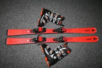 lyže Atomic redster 140 cm , drevene jadro ,lyžiarky