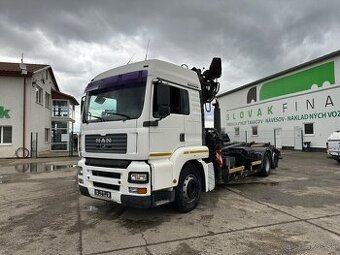 MAN 26.413 6X2 hákový nosič VIN 160