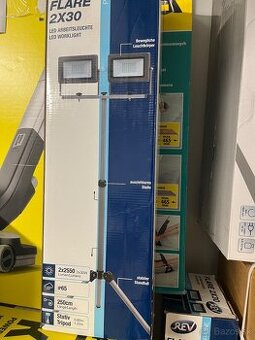Pracovné svetlo Flare LED na statíve 2 x 30 W 40€