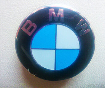 kryty náboja s chromovaným okrajom na BMW - č.1