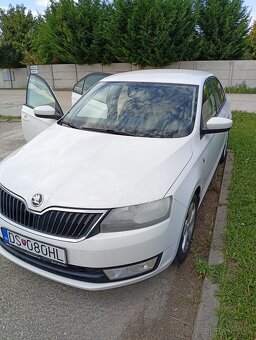 Škoda Rapid 1.2 TSI, 2013, 2. majiteľ, STK 05/2027, biela Ca