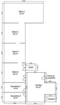 Kancelárske priestory a sklad 300m2