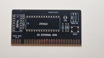 Sinclair ZX Spectrum eprom interface PCB