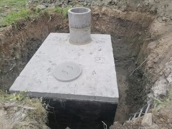 žumpa 10m³ – certifikát, montáž a doprava v cene