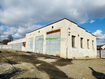 Predaj - veľkometrážne garáže, 382 m2, poz. 882 m2, V. Šariš