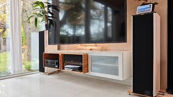 Tv skrinka 40x180 ikea Besta upravena