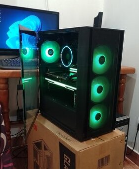 Predam Herný PC s RTX 2070 Super+Ryzen 5+32GB RAM+NVMe+Win11