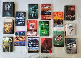 Detektívky, trilery - Connelly, Nesser, King, Brown, Forsyt