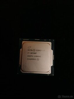 Predám procesor Intel Core i7-10700F