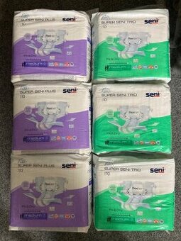 Super Seni plus plienkové nohavičky pre dospelých