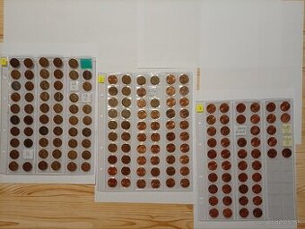 Mince USA jednocenty LINCOLN