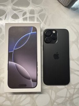 Apple iPhone 16 Pro Max Black Titanium 256GB