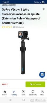 GoPro selfie tič. 127cm.