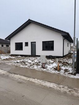 Novostavba 4-izbového rodinného domu