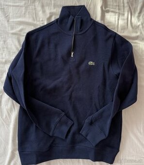 Pánska mikina Lacoste úplne nová námornícka modrá