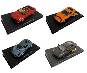 Zberateľské kovové modely Lamborghini v mierke 1:43