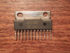 AN7580 integrovany obvod, koncovy zosilnovac stereo 2x25W