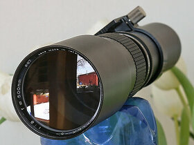 Beroflex 500mm / F8 / T2 + M42 adaptér.