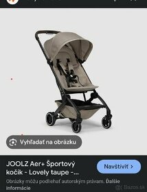 Kúpim kočík JOOLZ Aer+ športovú časť.