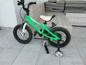 Detský bicykel RoyalBaby FREESTYLE 14" zelená ( - 1
