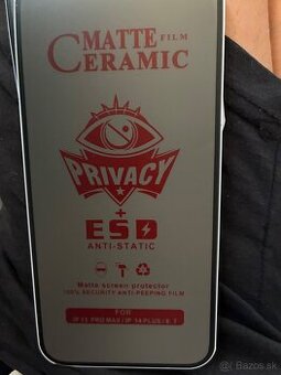 14 plus 13 pro max ochrane sklo privátne sklo